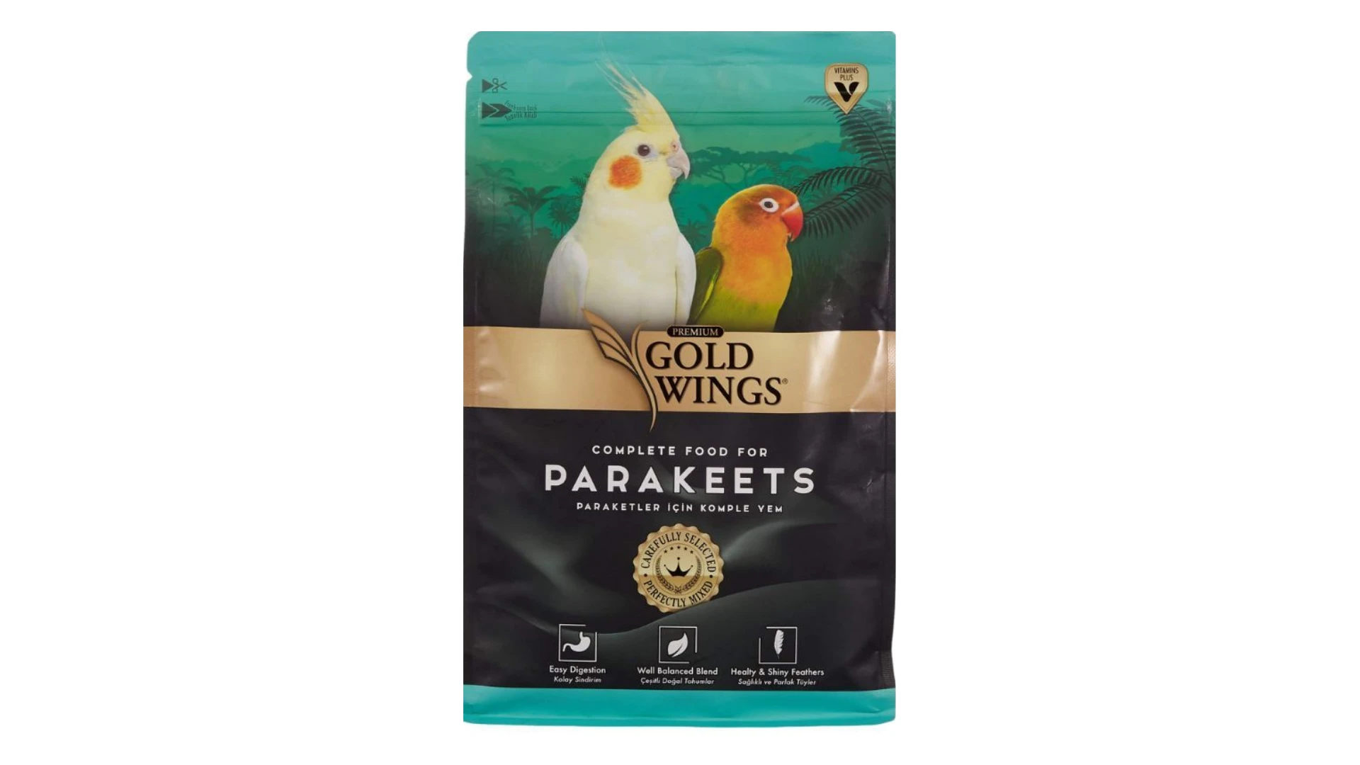 Gold wings parakeets 500g