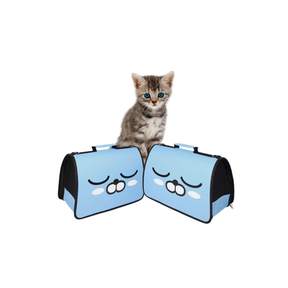 Pet Carrier Shoulder Bag Blue