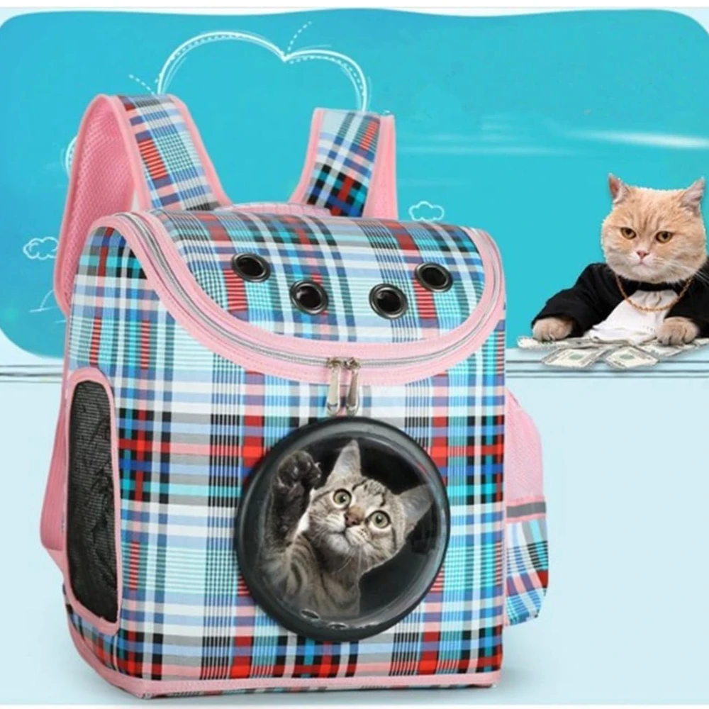 Large Transparent Pet Carrier Backpack
