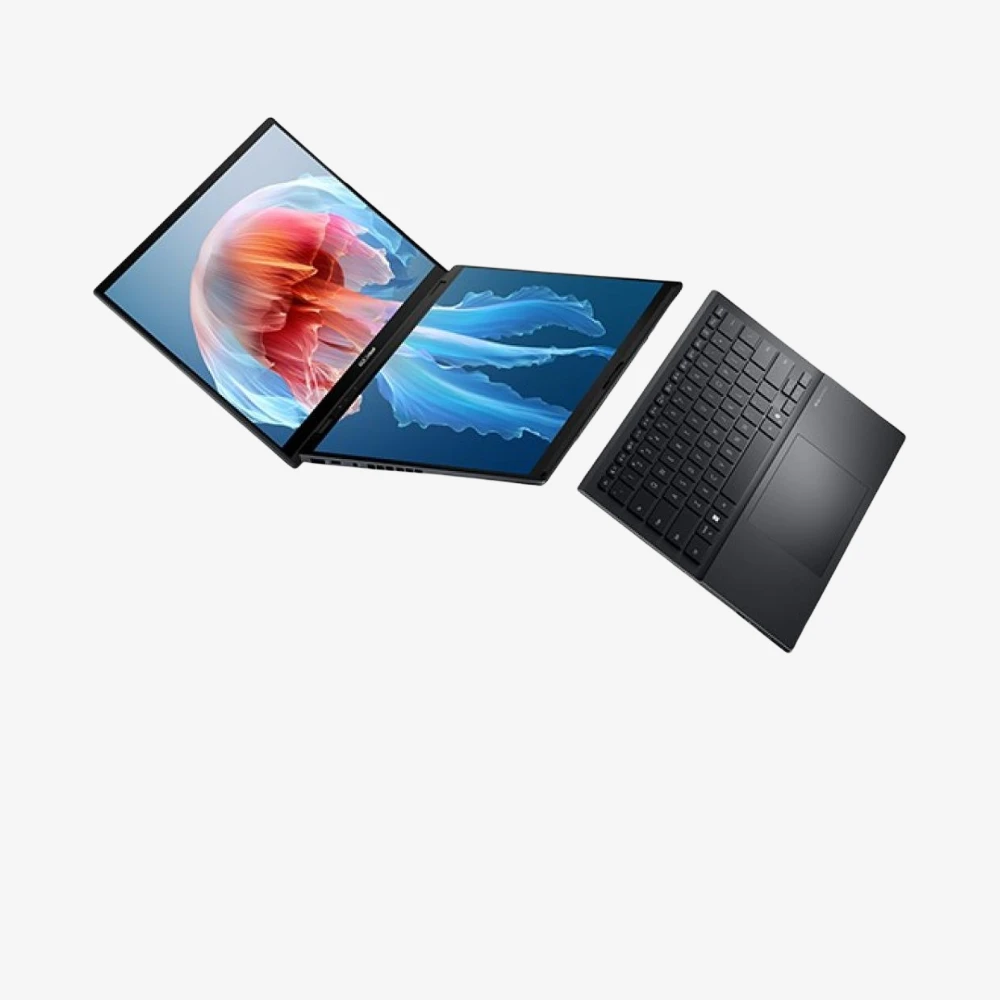 New Laptop ASUS Zenbook Duo OLED |Intel® Core™ Ultra 9 Processor 285H , 32GB DDR5X ,2TB SSD, 14.0-inch Double Screen 3K OLED Backpack, Sleeve & ASUS Pen 4 MODE STYLE | Win 11 Home