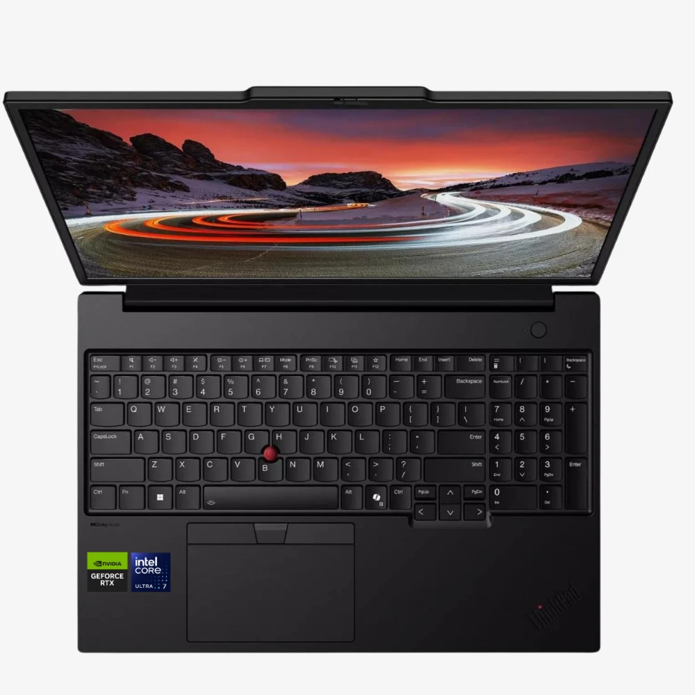 Lenovo ThinkPad P16s Gen 3 Intel Core Ultra 7 155H NVIDIA RTX 500 Ada Generation 4GB GDDR6 16GB DDR5 16" WUXGA IPS AI-Ready Workstations, Windows® 11 Pro - 3 Years Warranty