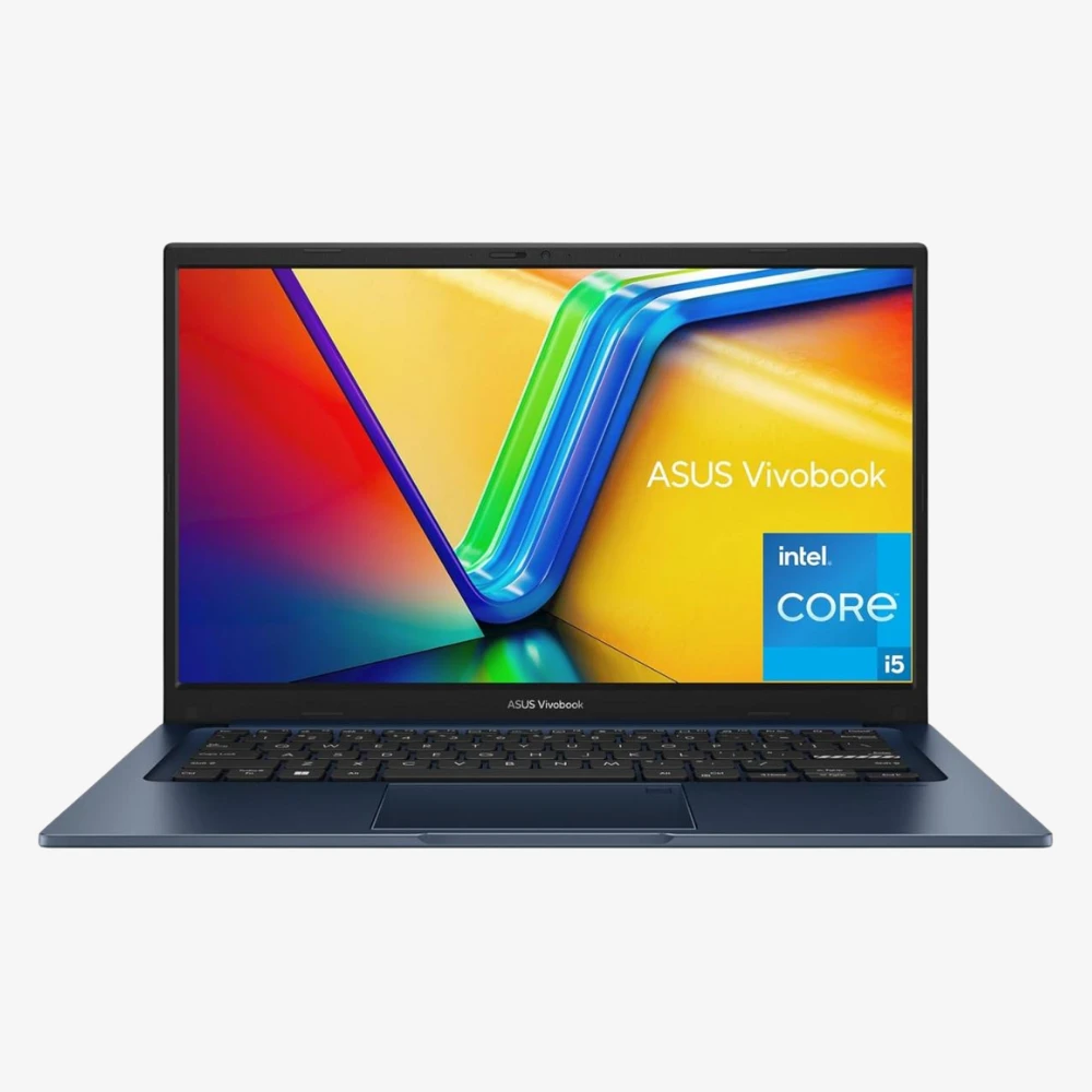 Laptop ASUS Vivobook 14 Intel Core™ i5-1334U 10-Cores Processor 16GB DDR4 (CUSTOMIZED) Upgradable 14" FHD IPS 250nits Display - Quiet Blue