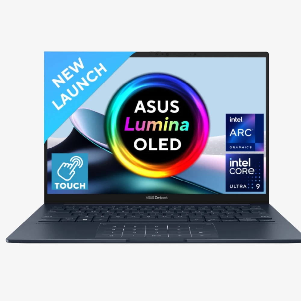 Laptop ASUS Zenbook 14 OLED ( Q415MA) Light Weight Laptop, Intel vPro® Essentials Core Ultra 5 125H Intel® AI Boost NPU up to 11TOPS 14 Inch, FHD (1920 x 1200) OLED TOUCH - Windows 11 Home