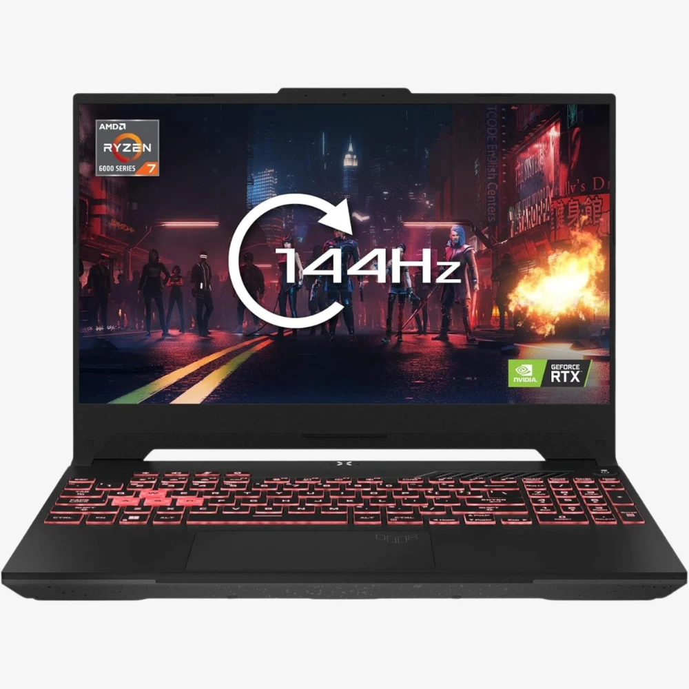 Laptop ASUS TUF Gaming A15 | AMD Ryzen™ 7 7435HS Nvidia Geforce RTX™ 3050 4GB DDR6, 15.6-inch FHD 144Hz - Graphite Black