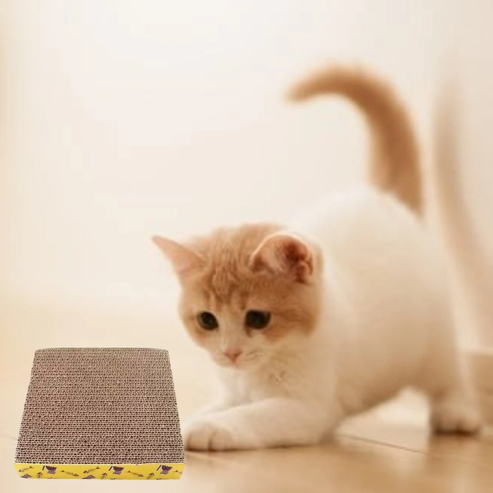 Very small cardboard scratcher