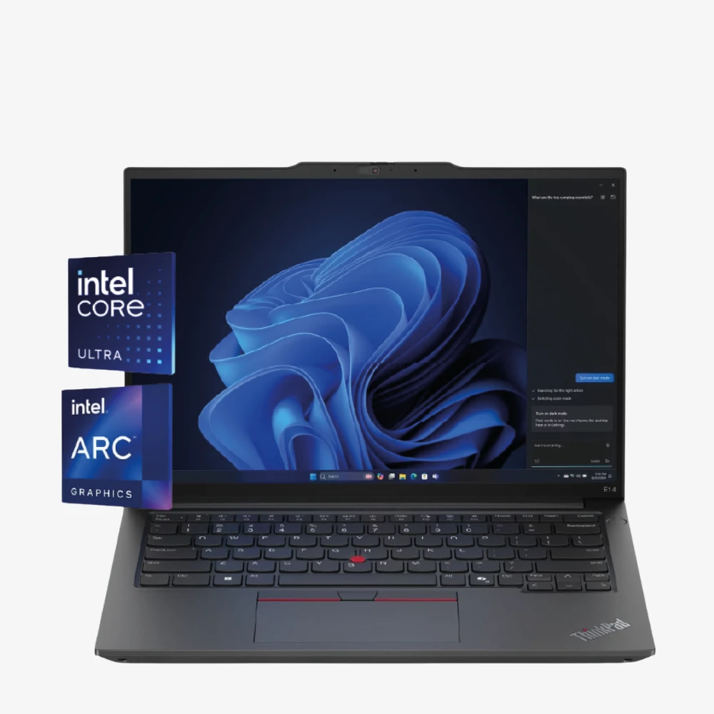 Laptop 2024 ThinkPad E14 Gen 6 | Intel® Core™ Ultra 7 155H 16 Core, Intel® AI Boost, up to 11 TOPS, 16GB DDR5 14" WUXGA With Casual Toploader 2 Years Warranty