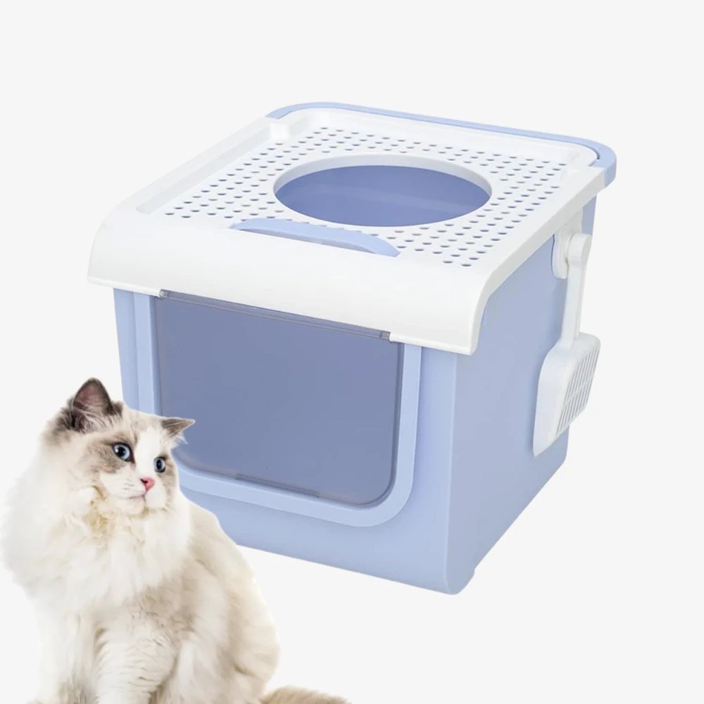 Giant closed liter box with two doors