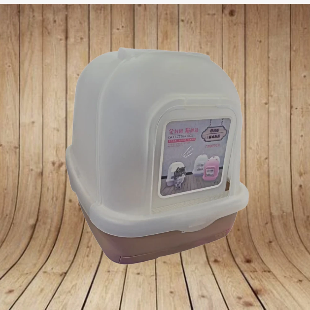 Medium size closed liter box with drawer