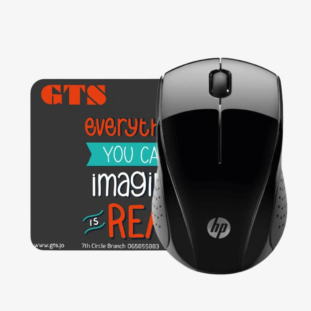 HP Wireless Mouse M200 Black with *FREE GTS Mouse Pad